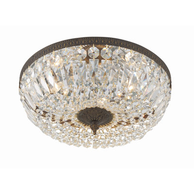 Plafonnier encastré 3 lumières 16 po Weese