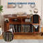 Armoire tourne-disque 55 po Mid-Century
