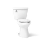 Cimarron 1.28 GPF Water Efficient Elongated Two-Piece toilet (Seat Not Included)