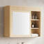 Armoire à pharmacie murale 29 "avec tablettes réglables, chêne naturel 29"-661123170