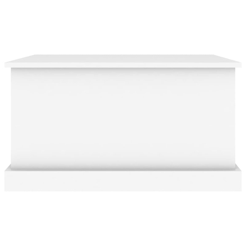 17 Stories Lesamuel 70cm W Manufactured Wood Deck Box in Black, White
