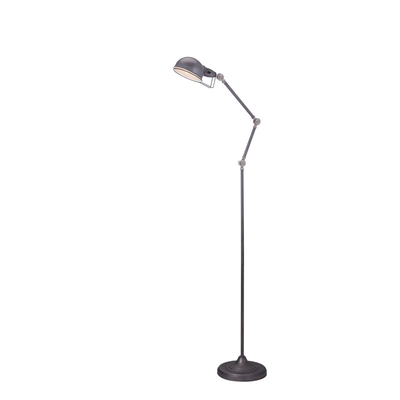 Lampe sur pied en métal 57 po