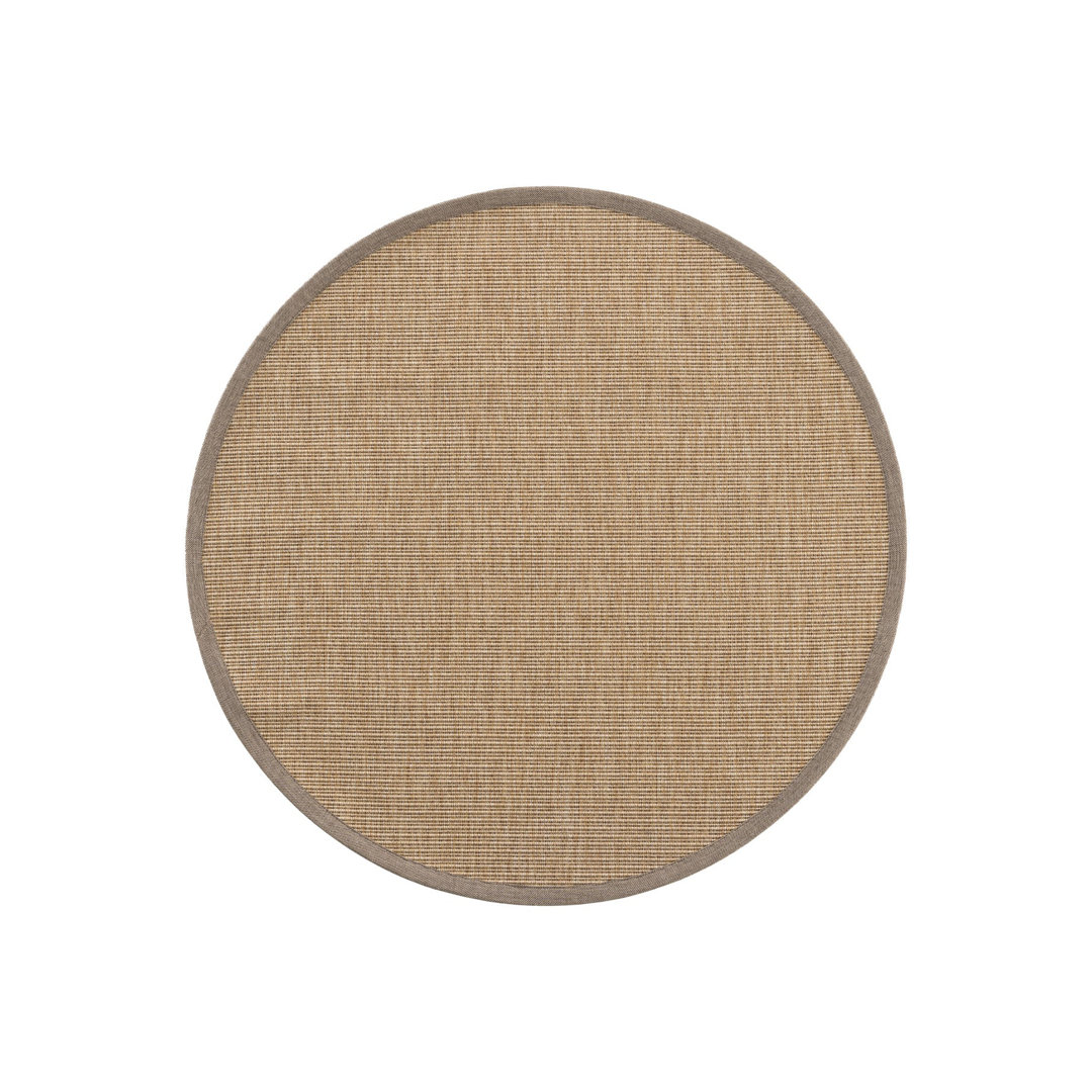 Beige Plain,Bordered,Flatweave Area Rug, Machine Made using Polypropylene with Grey, Gold and Modern design