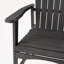Ensemble de 2 chaises de salle à manger d'extérieur résistantes aux intempéries en bois d'acacia Adirondack-795352340