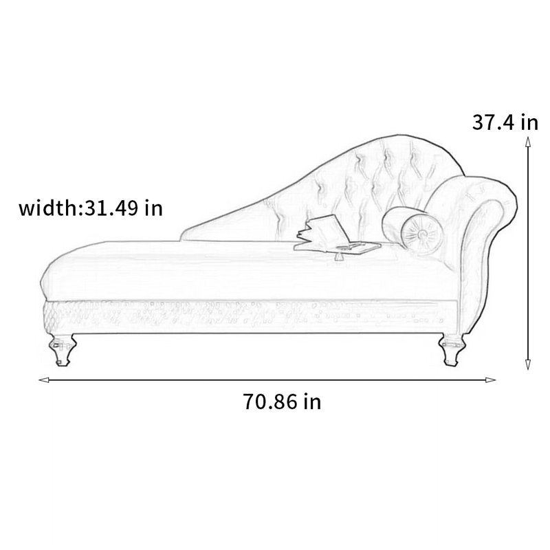 Élégante chaise de luxe en bouleau, Orienté à droite