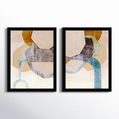 Desert Rockfalls 2-Piece Print Set
