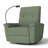 270° Power Swivel Rocker Recliner Chair W/ Phone Holder-75162564