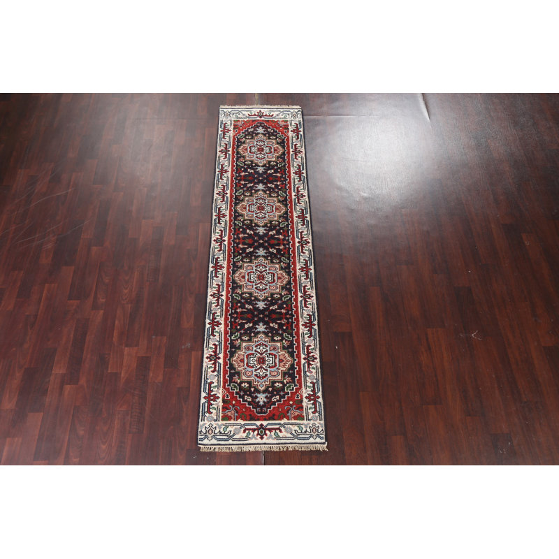 One-of-a-Kind 2' 5''X9' 3'' New Age Runner Wool Area Rug in