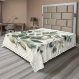 Polyester Floral Flat Sheet