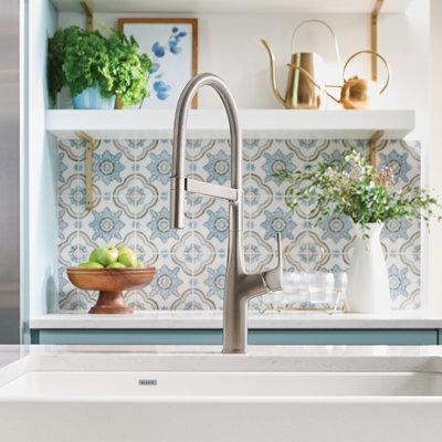 Rivana Semi-Pro Pull-Down Dual-Spray Kitchen Faucet