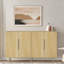 Buffet avec rangement et tablettes réglables