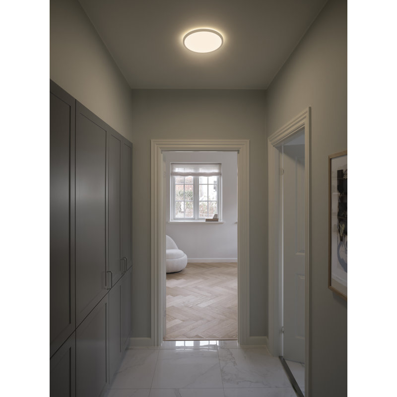 Oja Plastic LED Semi Flush Mount