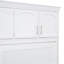 Grand lit escamotable mural avec armoires