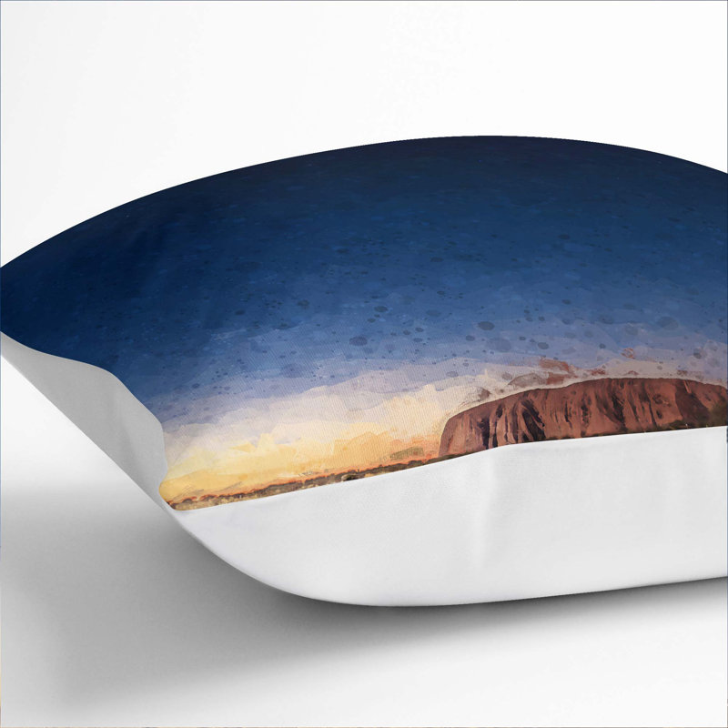 Square Cushion, 55cm H x 55cm W x 20cm D, White