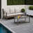 Inviting All-Weather Wicker Conversation Set with Plush Cushions & Coffee Table | Relax in Timeless Style-939723029