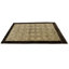 Tapis beige en laine noué à la main de conception unique 3 pi 11 po x 5 pi 9 po années 2000 Belmaris