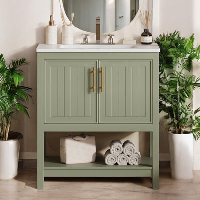 Base de meuble-lavabo simple 29,9 po seulement