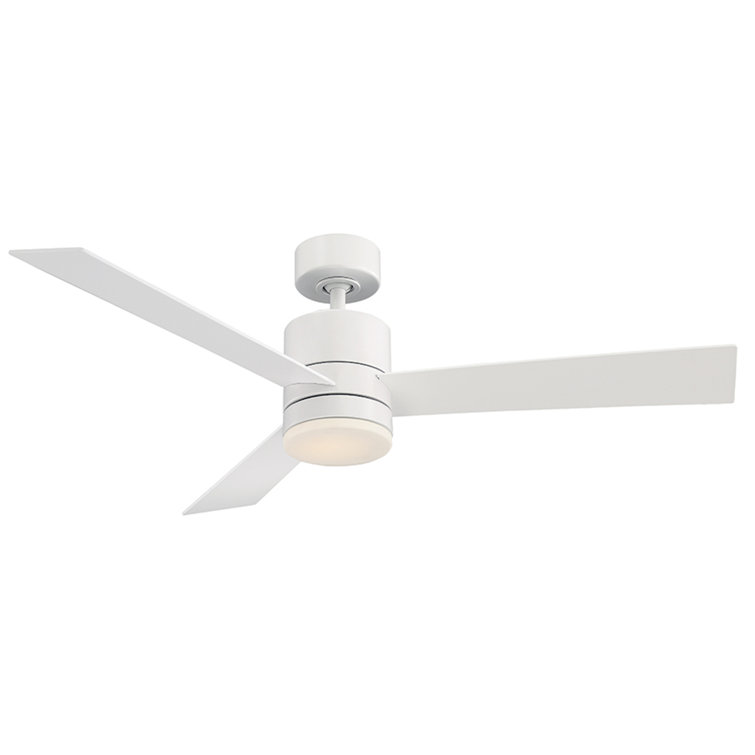 San Francisco 3-Blade Smart Ceiling Fan With Dimmable LED Light Kit and Remote Control Included