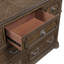 Commode traditionnelle avec 7 tiroirs et poignées antiques