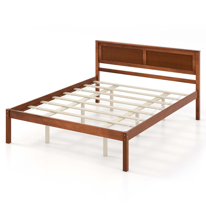Argusta Platform Bed, Queen, Walnut