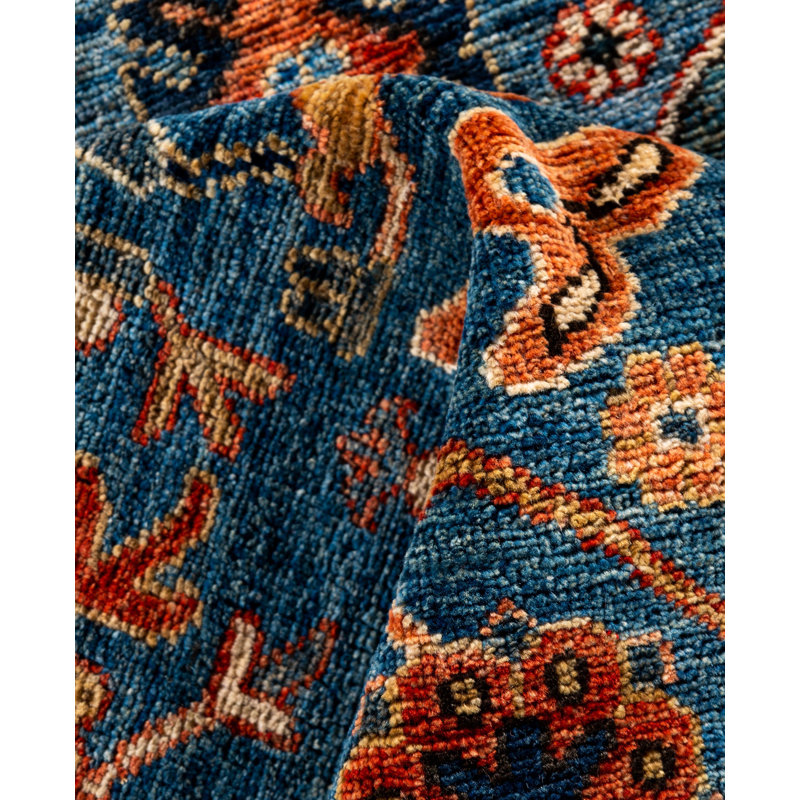 Serapi One-of-a-Kind 6' 3" X 8' 11" Hand Knotted Area Rug