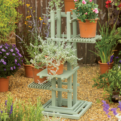 Osier Wood Weather Resistant Plant Stand
