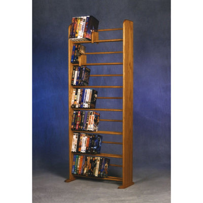 Dowel-Style Wooden DVD/VHS Rack - 05 Series