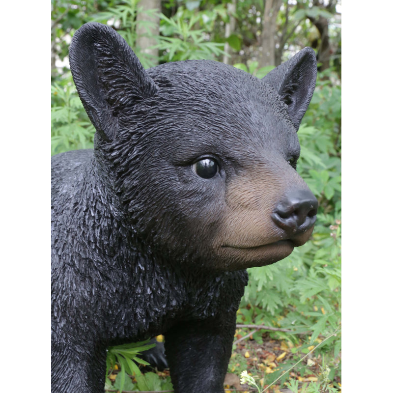 Bear Cub Walking Statue