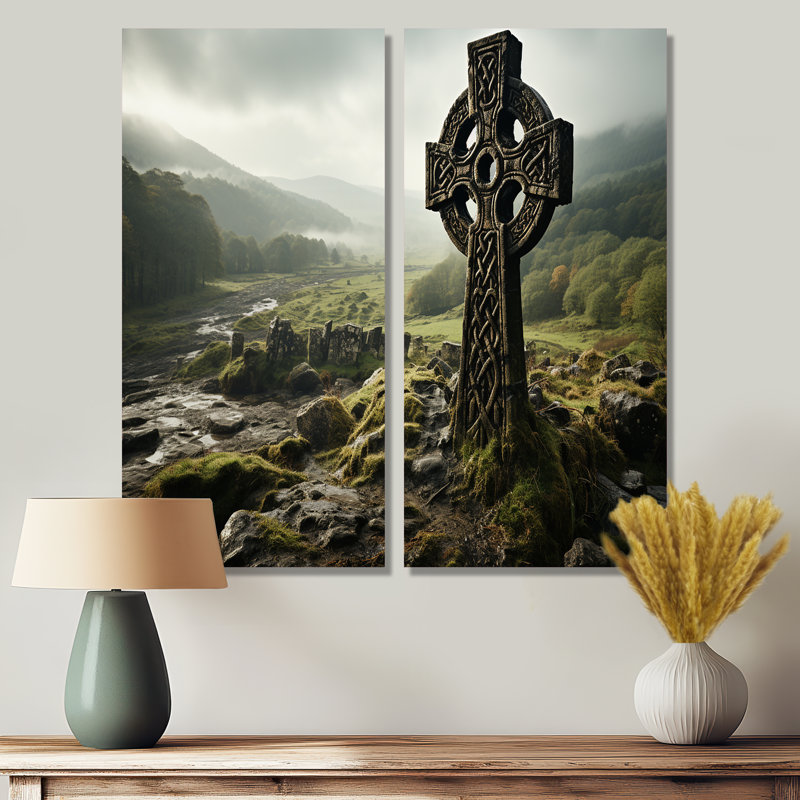 Irlande Celtic Harmony - impressions sur toile traditionnelles, H 20 po x l 24 po, Toile tendue, Ne s’applique pas