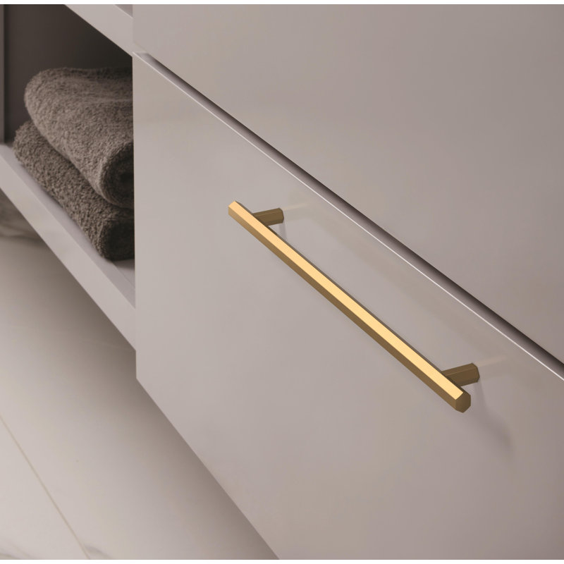 Caliber Bar Pull, 7 9/16", Champagne Bronze