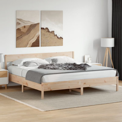 Vernia Solid Wood Bed