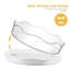 Plateau tournant en plastique Ebern Designs Miori