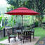 Parasol de patio avec manivelle Outsunny Tiers-779506543