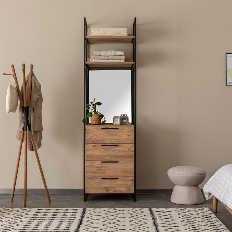 Sheila Clothes Storage System, Athlantic Pine