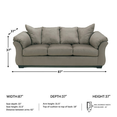 Darcy Pillow Top Arm Sofa