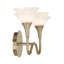Florena 2-Light Bathroom Vanity Light in Noble Brass by Breegan Jane-1913181999