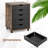 Mobile Storage Cabinet With 5 Drawer And Wheels For Home Office
