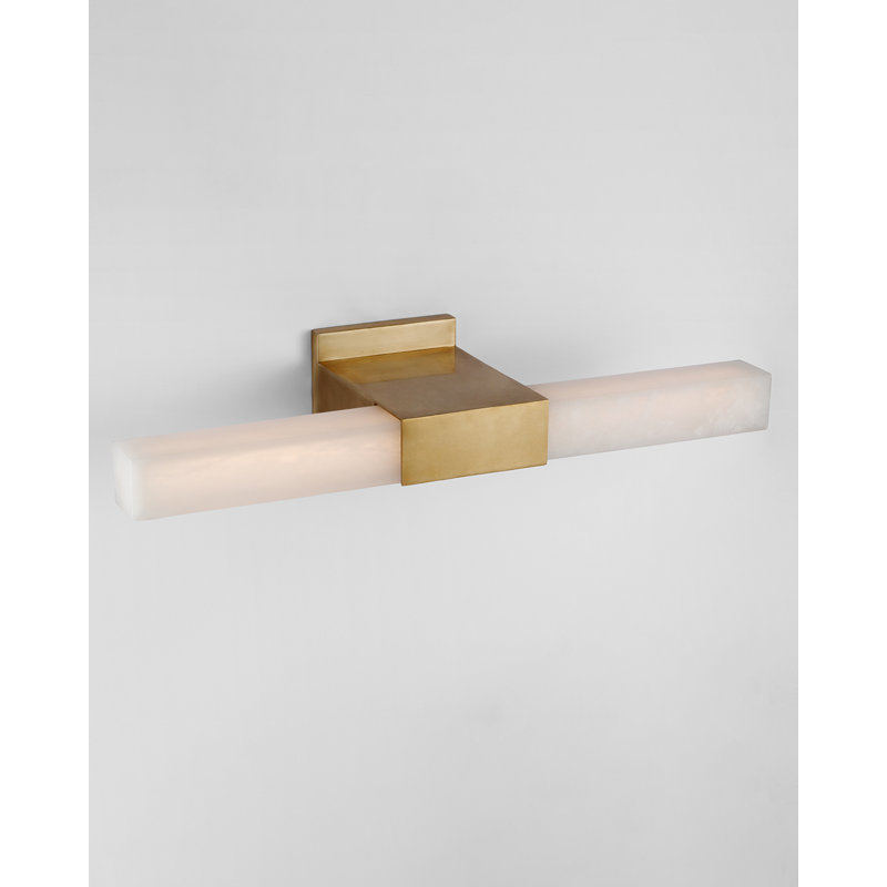 Covet 2 - Light LED Bath Bar, Antique Burnished Brass