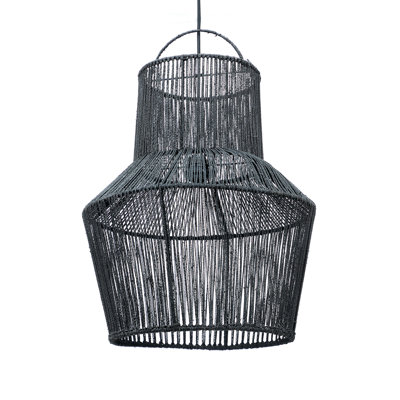 55 cm H Novelty Bamboo Pendant Shade ( Screw On )