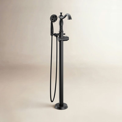 Cassidy Floor Mounted Clawfoot Tub Faucet Trim