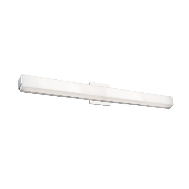 Latitude 1 - Light LED Bath Bar, Chrome