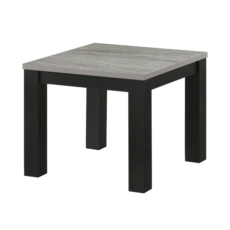 Élégant mobilier de salon gris et noir - Tables basses et tables de bout