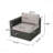 Patio Left Armchair Gry + Alu-640686360