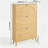 24 Pair Shoe Storage Cabinet With 3 Flip Drawers, Free Standing Hidden Shoe Organizer-684019524