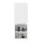 Medicine Single Door Cabinet 32" H, Two Interior Shelves, Two External Shelves, White-793275611
