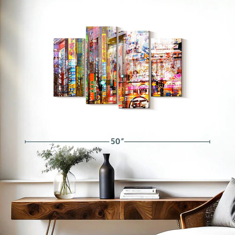 Sireci Akihabara Manga, 22" H x 36" W