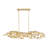  Glossop 50.5'' Antique Gold Linear Chandelier