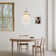 Fribley 1-Light 9.8 Inch Luxury Natural Capiz Shell Chandelier Seashell Pendant Lighting