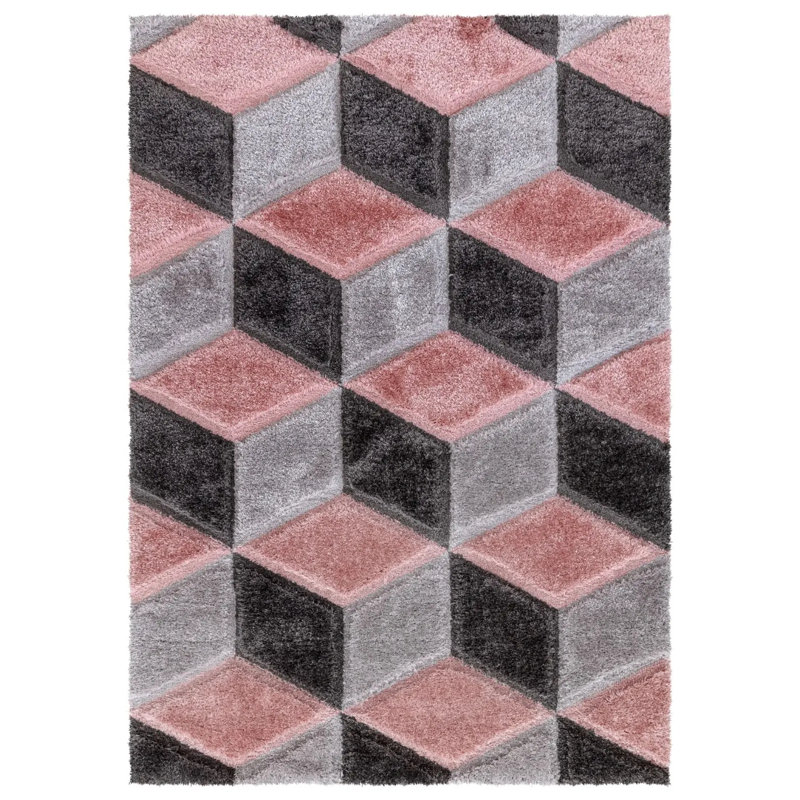 Large Shaggy Rugs Non Slip Living Room Hallway Fluffy Bedroom Carpet Mats, Rectangle 200 x 290 cm