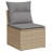  Garden Sofa Set Beige, Light Grey